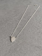 ADHD Sterling Silver Shield Necklace