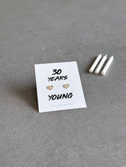 Engraved Birthday Heart Earrings