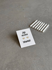 Engraved Birthday Heart Earrings