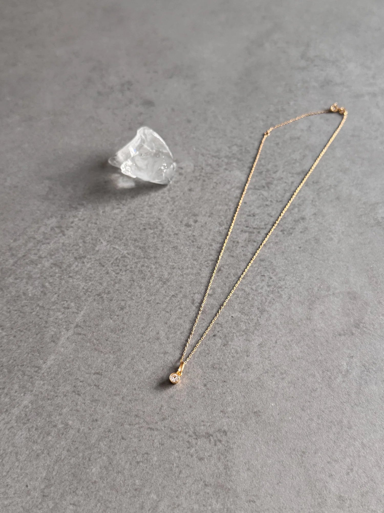 April Birthstone Necklace