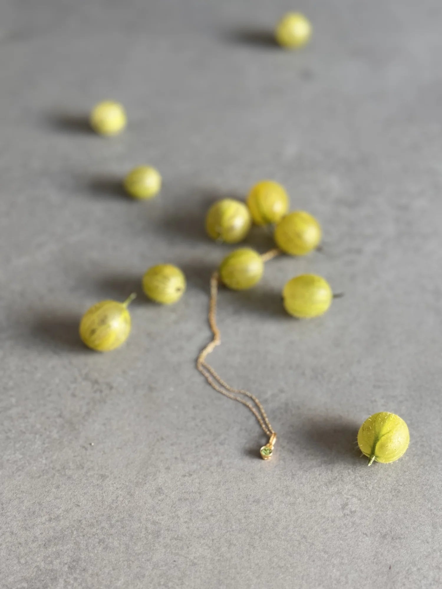 August Birthstone Necklace