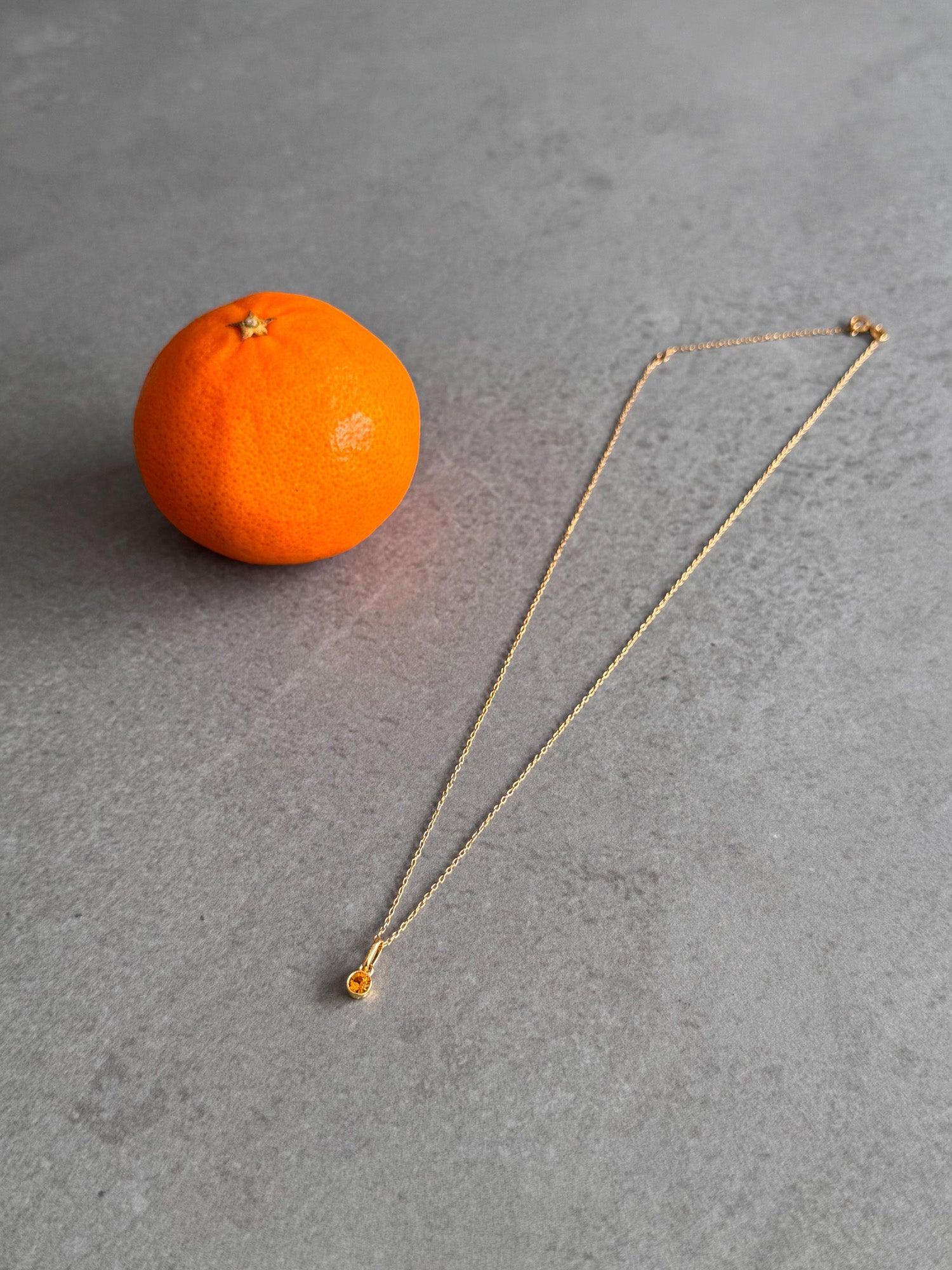 November Birthstone Necklace