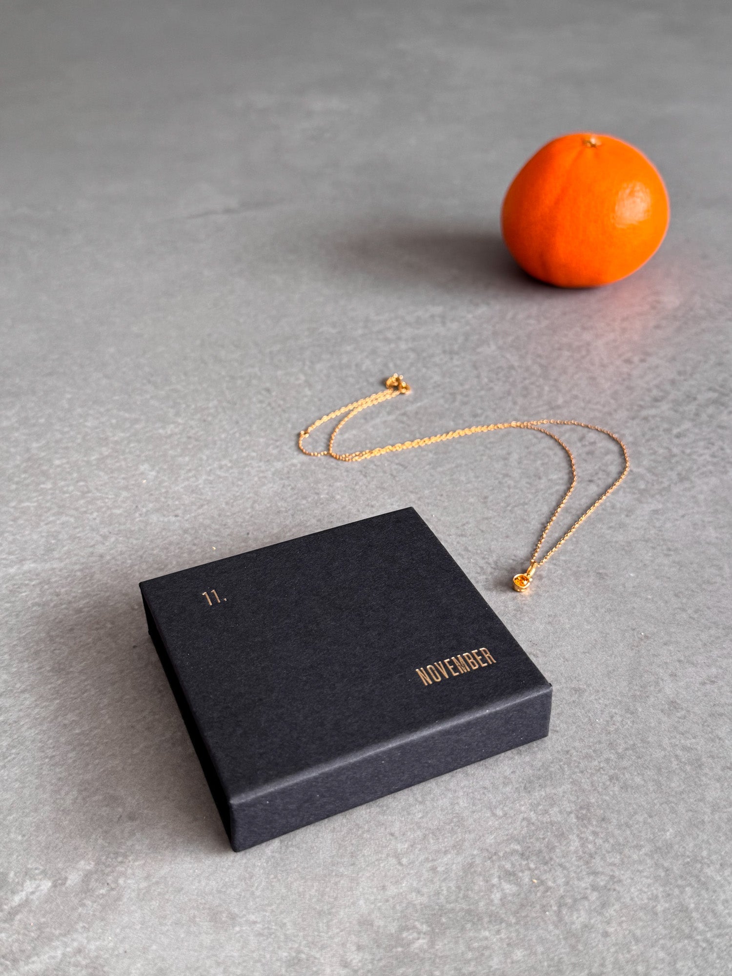 November Birthstone Necklace