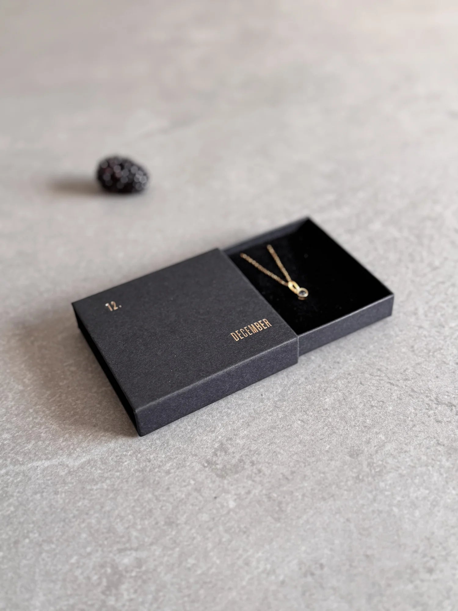 December Birthstone Necklace