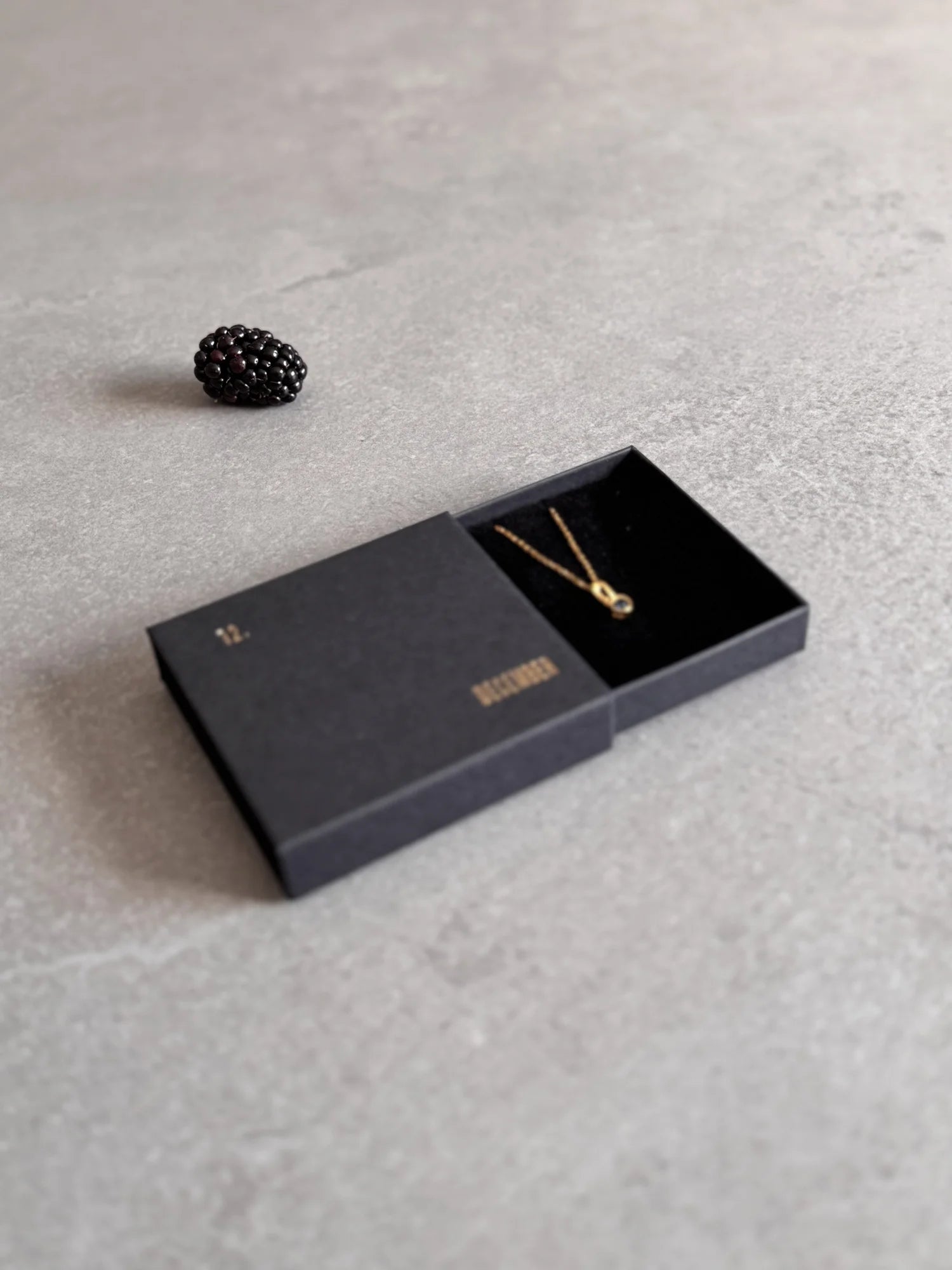 December Birthstone Necklace