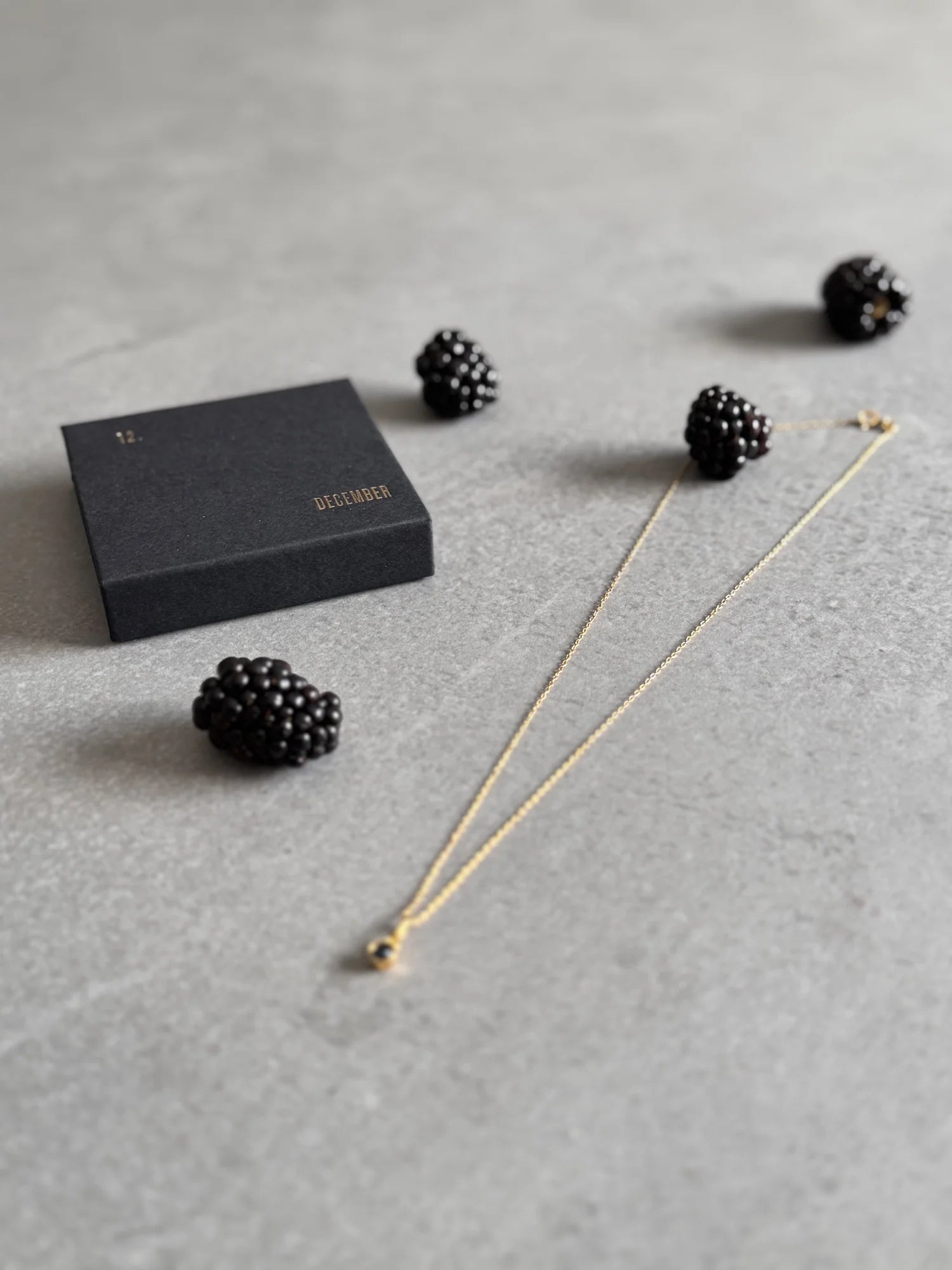 December Birthstone Necklace