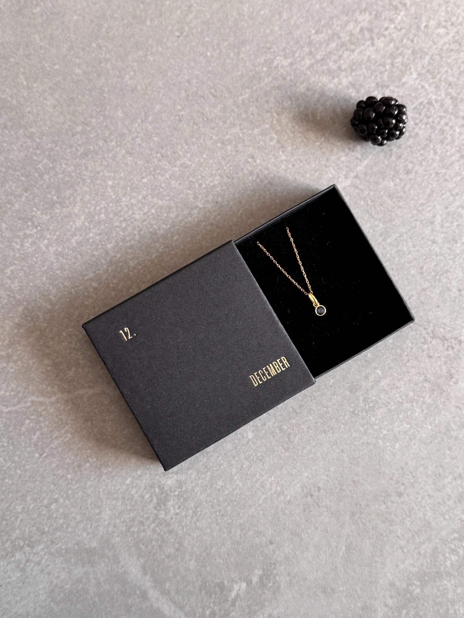 December Birthstone Necklace