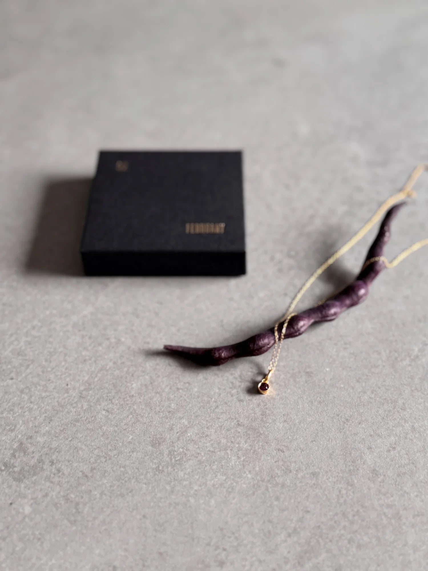 February Birthstone Necklace