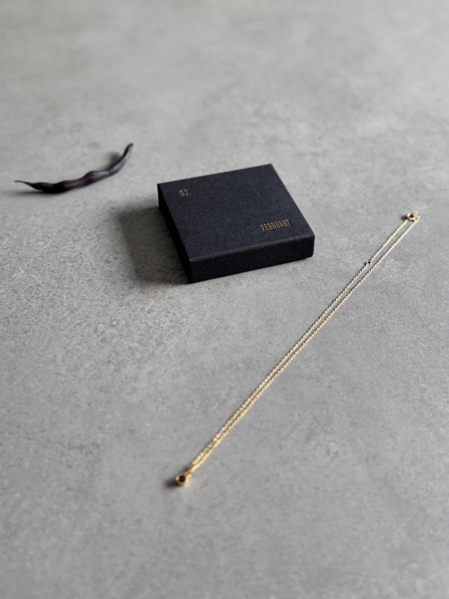 February Birthstone Necklace