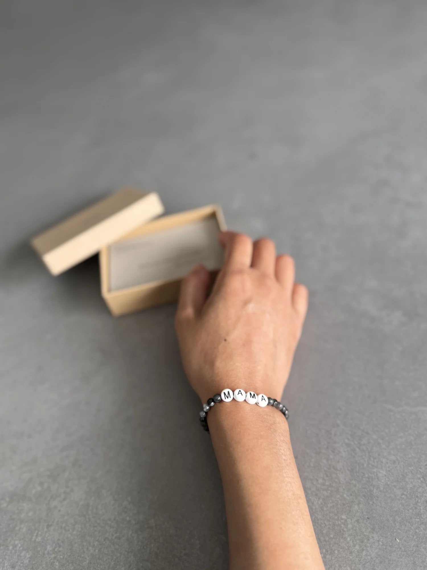 Thank You Mum Gemstone Bracelet