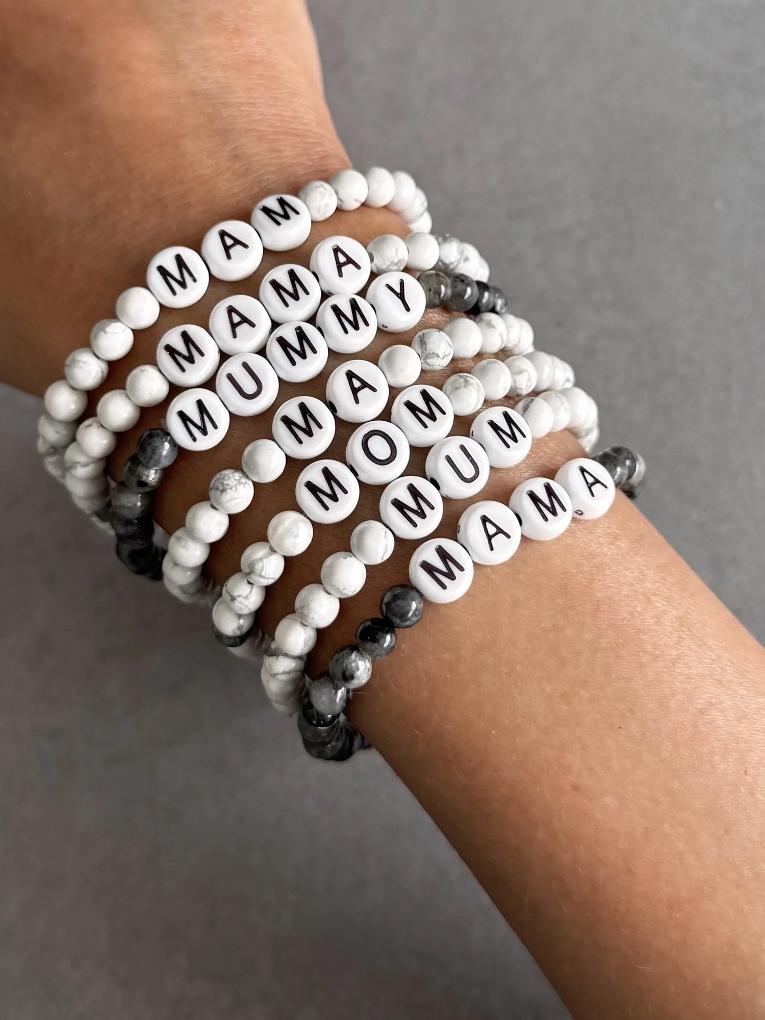 Thank You Mum Gemstone Bracelet