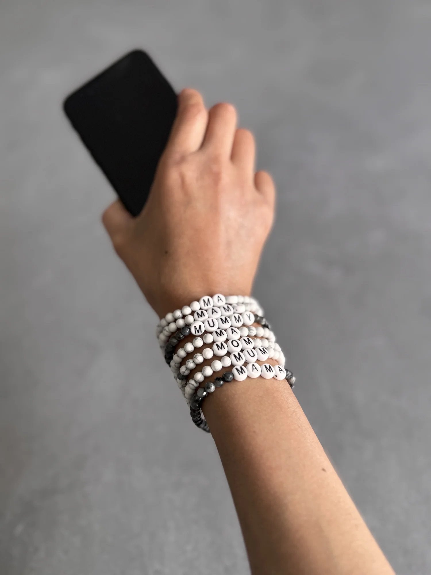 Thank You Mum Gemstone Bracelet