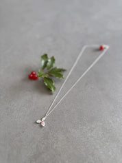 Christmas Holly Necklace