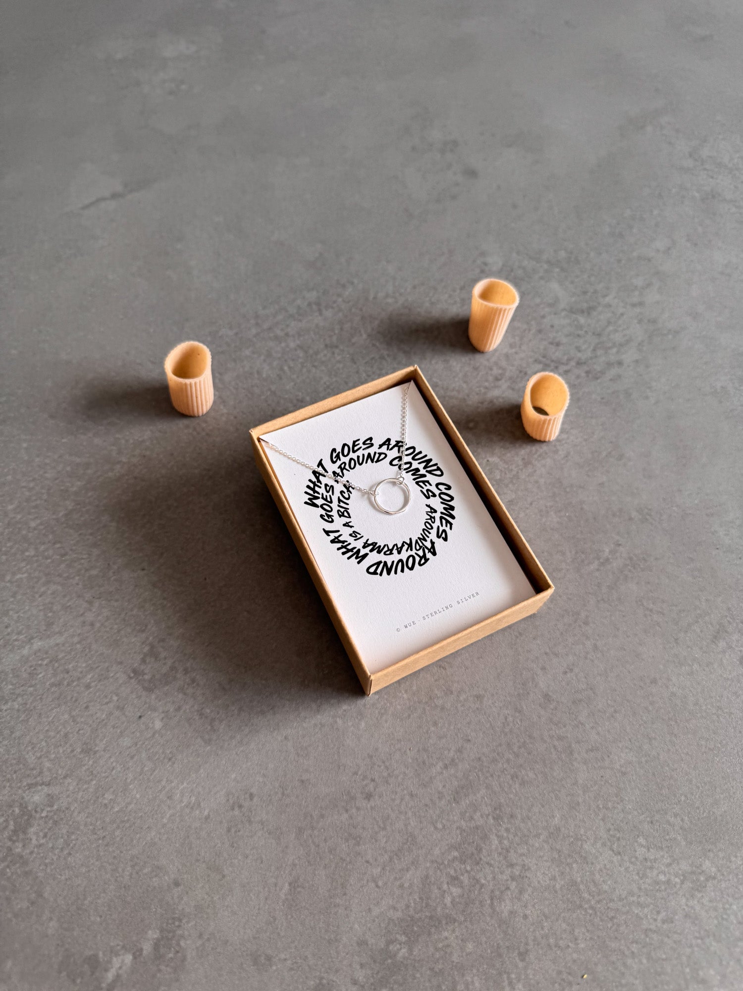 Karma Is A Bitch Necklace