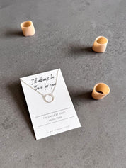 Circle of Trust Necklace In Sterling Silver