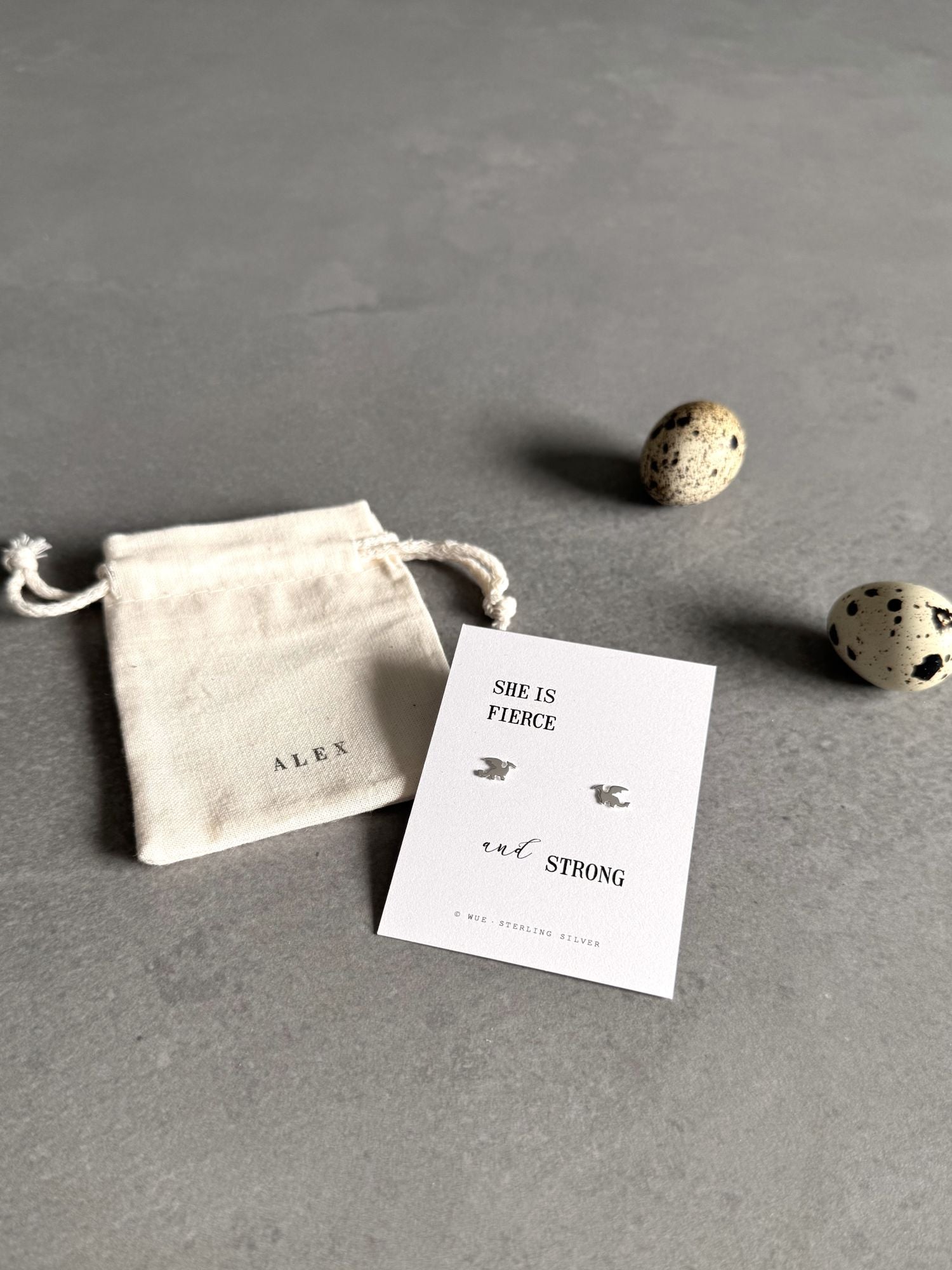 She Is Fierce Dragon Earrings