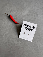 You Are Spicy - Chilli Earrings