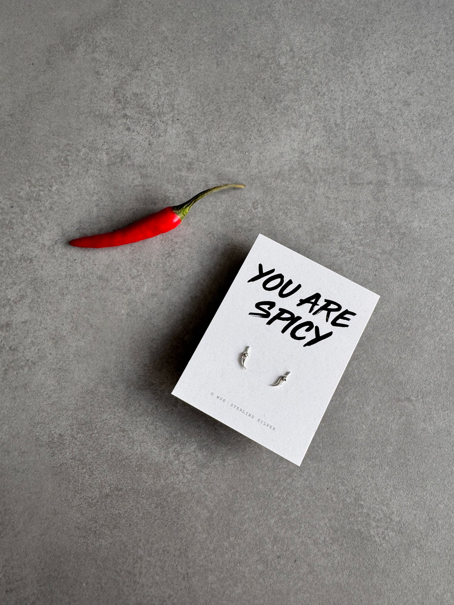 You Are Spicy - Chilli Earrings