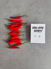 You Are Spicy - Chilli Earrings