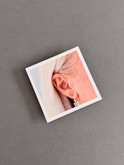 Snowflake Hoop Earrings