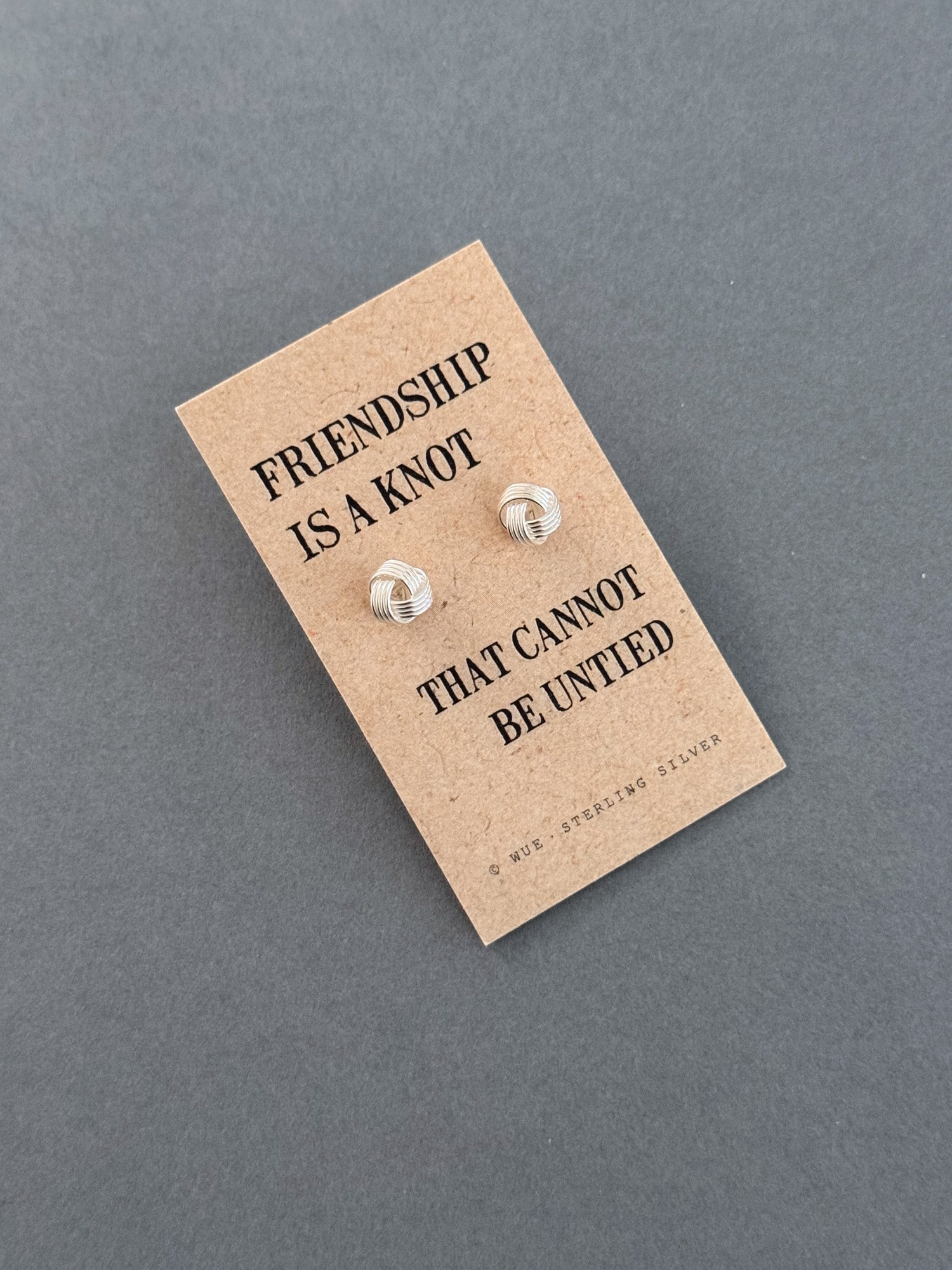 Classic Friendship Knot Earrings