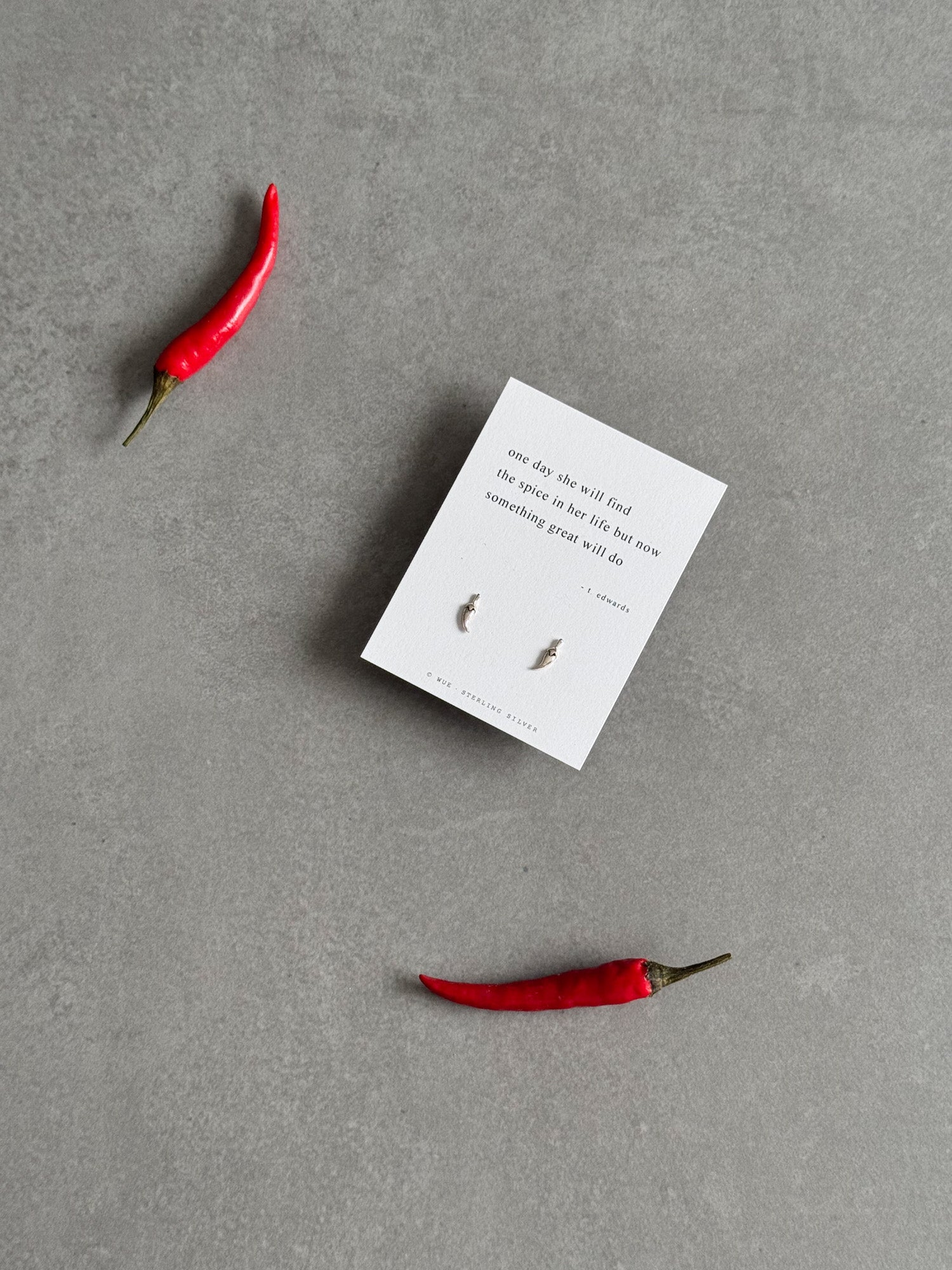 Chilli (Haiku) Earrings