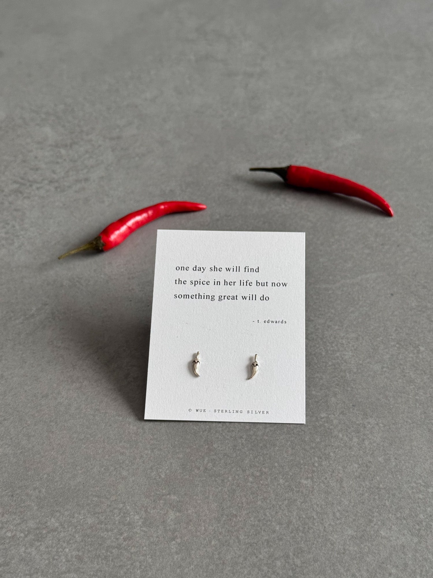 Chilli (Haiku) Earrings