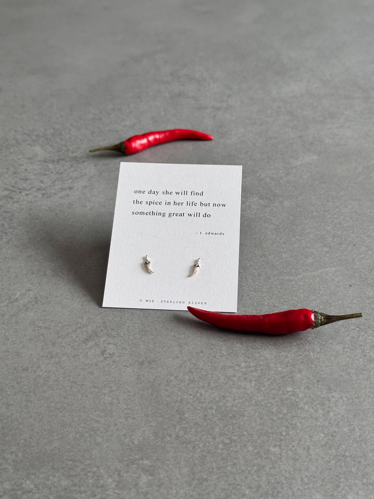 Chilli (Haiku) Earrings