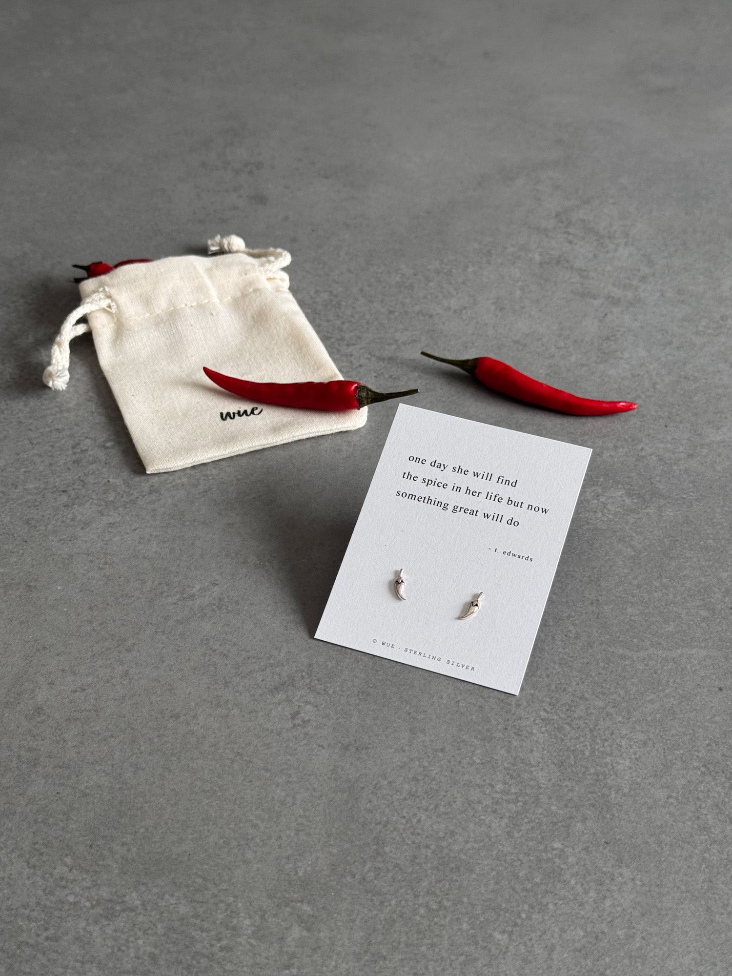 Chilli (Haiku) Earrings