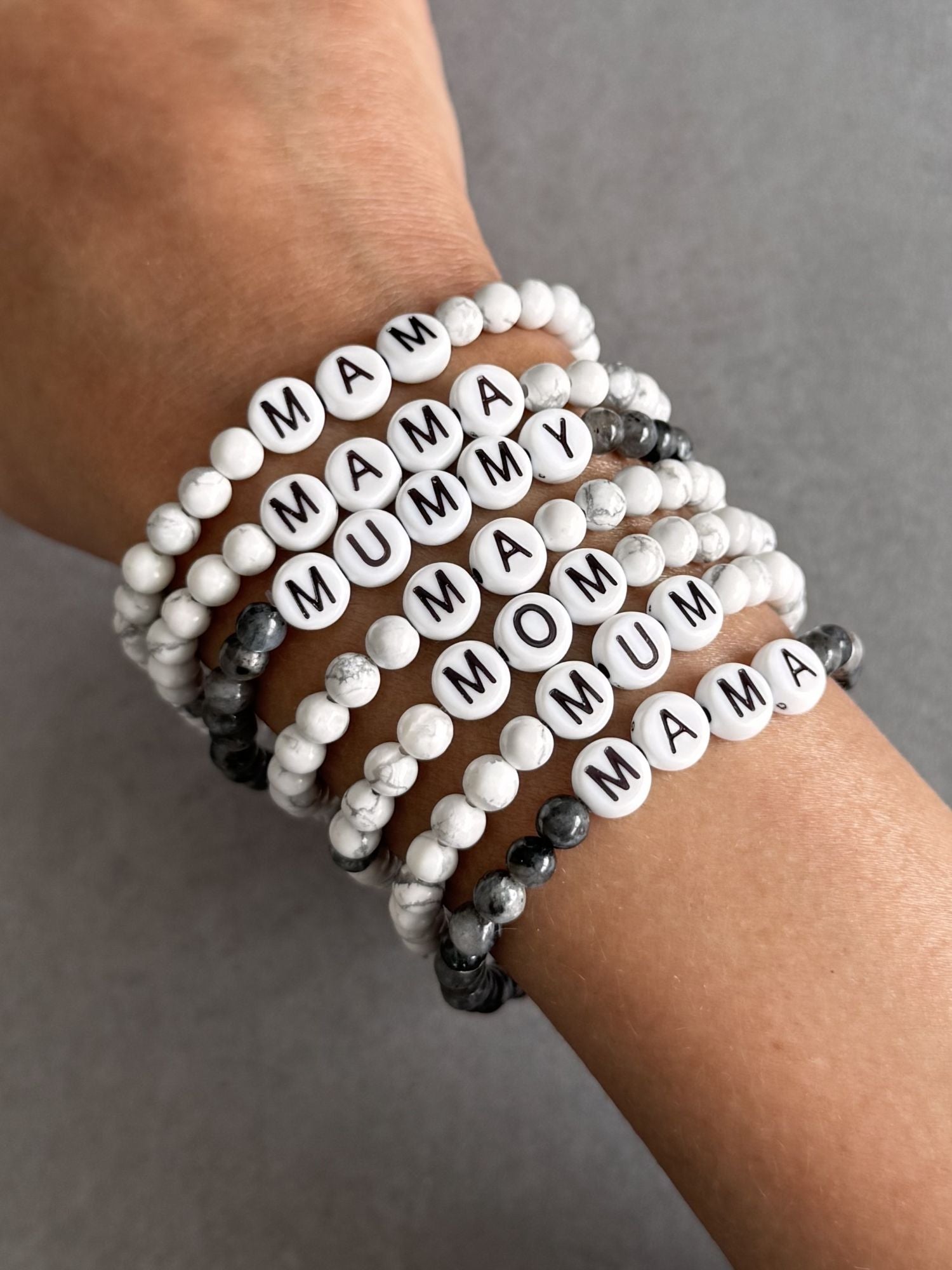 Thank You Mum Gemstone Bracelet