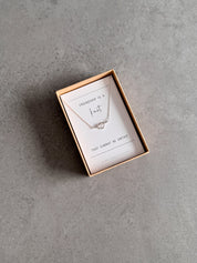 Friendship Heart Knot Necklace