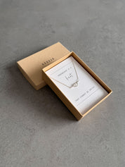 Friendship Heart Knot Necklace