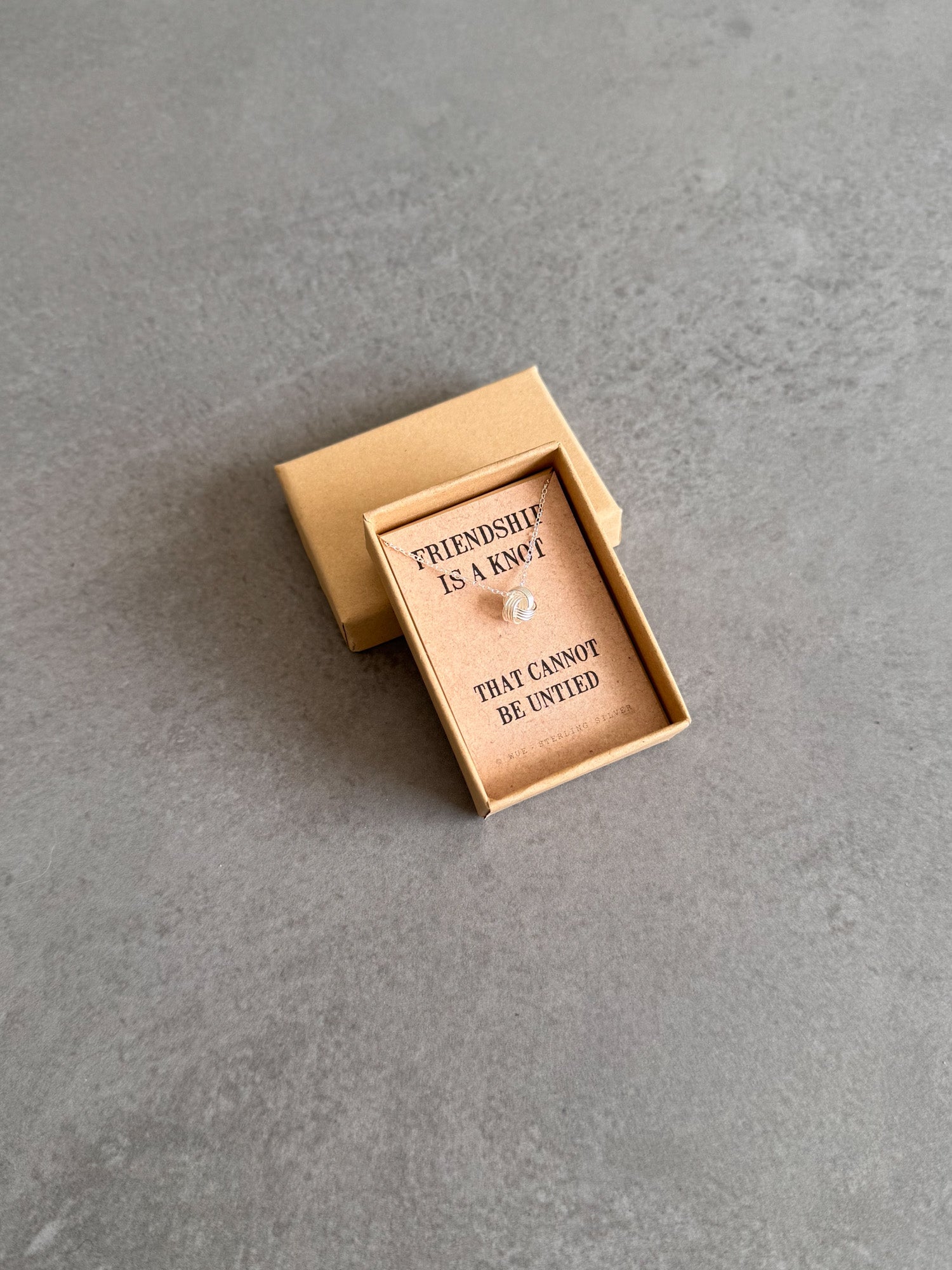 Classic Friendship Knot Necklace