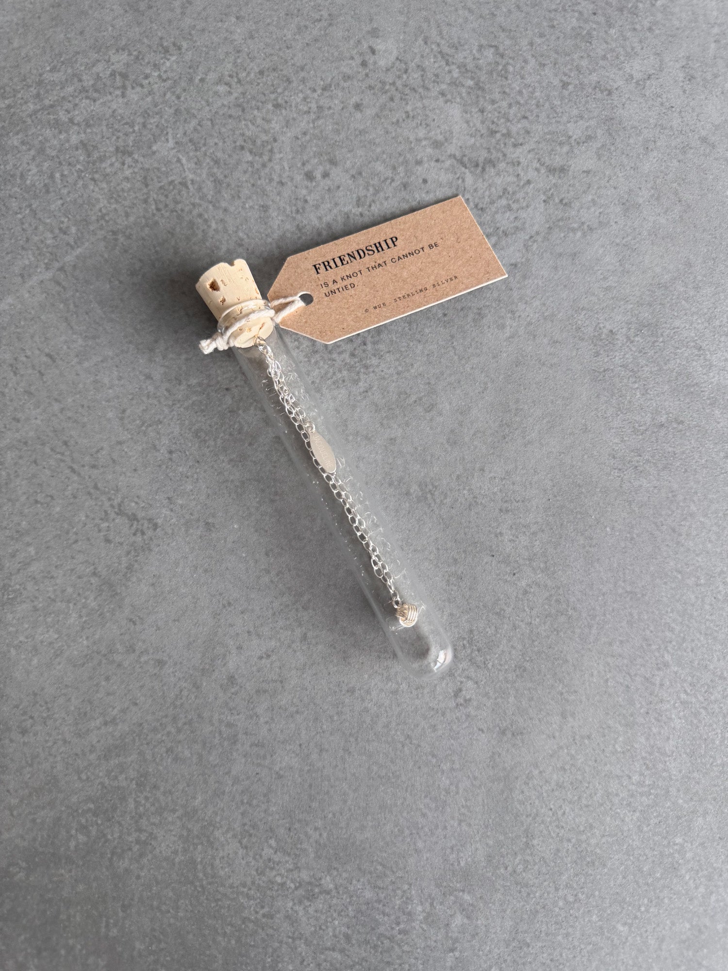 Friendship Knot Silver Bracelet