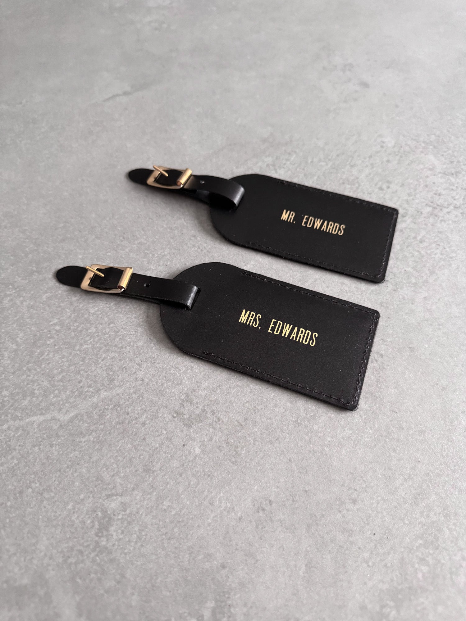 Mr & Mrs Luggage Tags