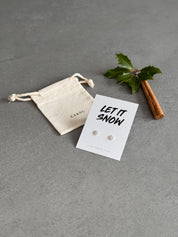 Let It Snow - Snowflake Earrings