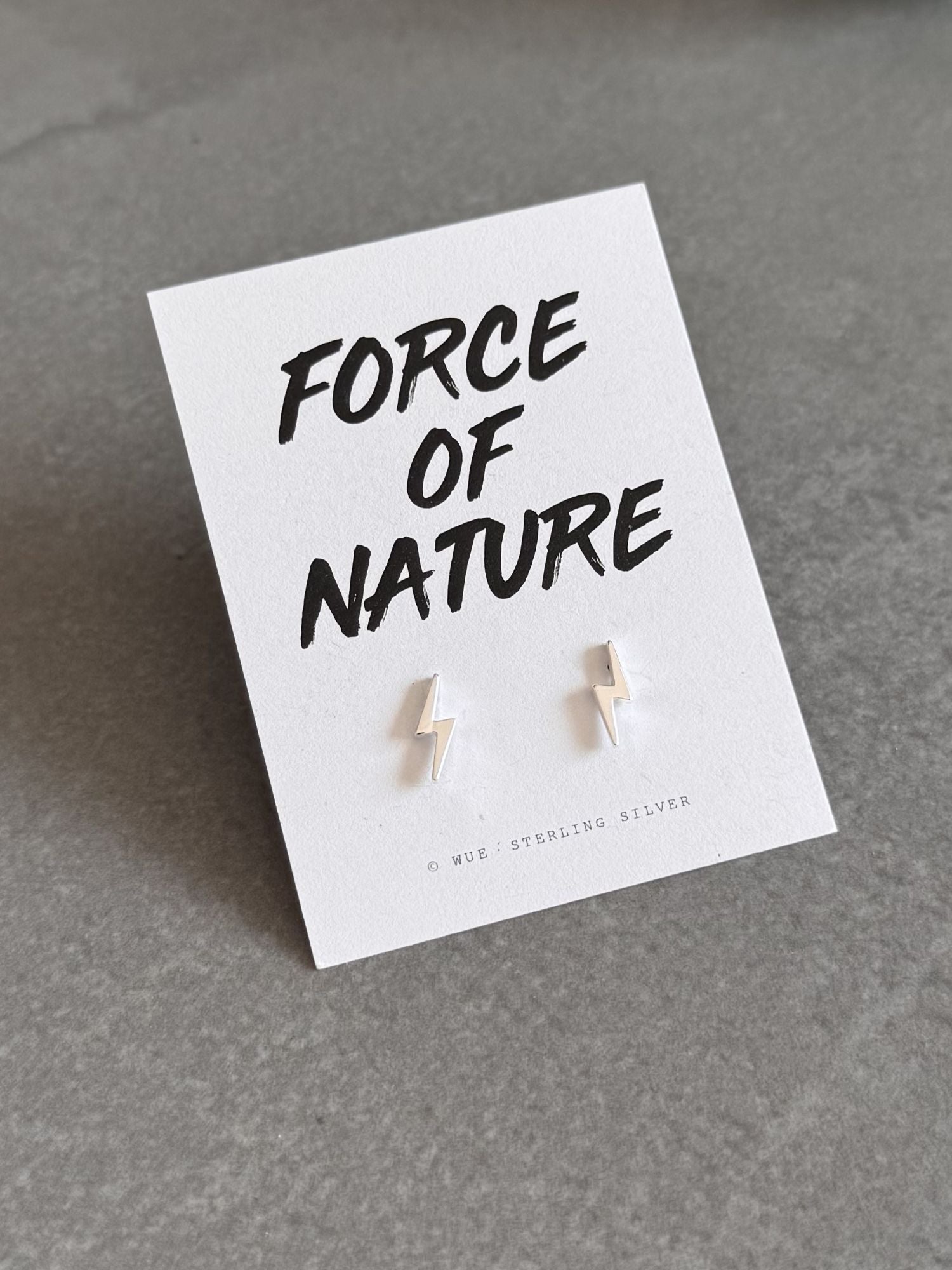 Force Of Nature - Lightning Earrings