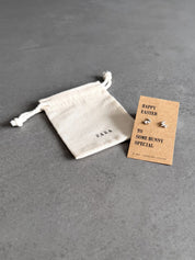 Happy Easter Bunny Earrings | Sterling Silver