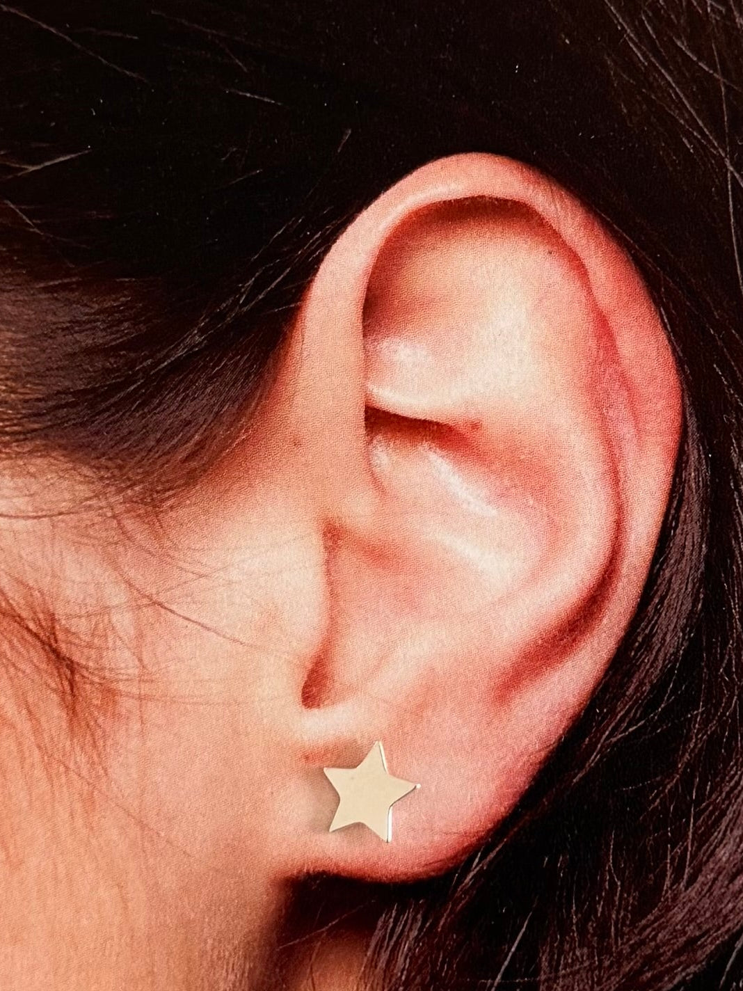 Star Mum Sterling Silver Earrings
