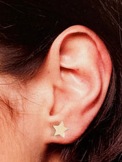 Star Mum Sterling Silver Earrings