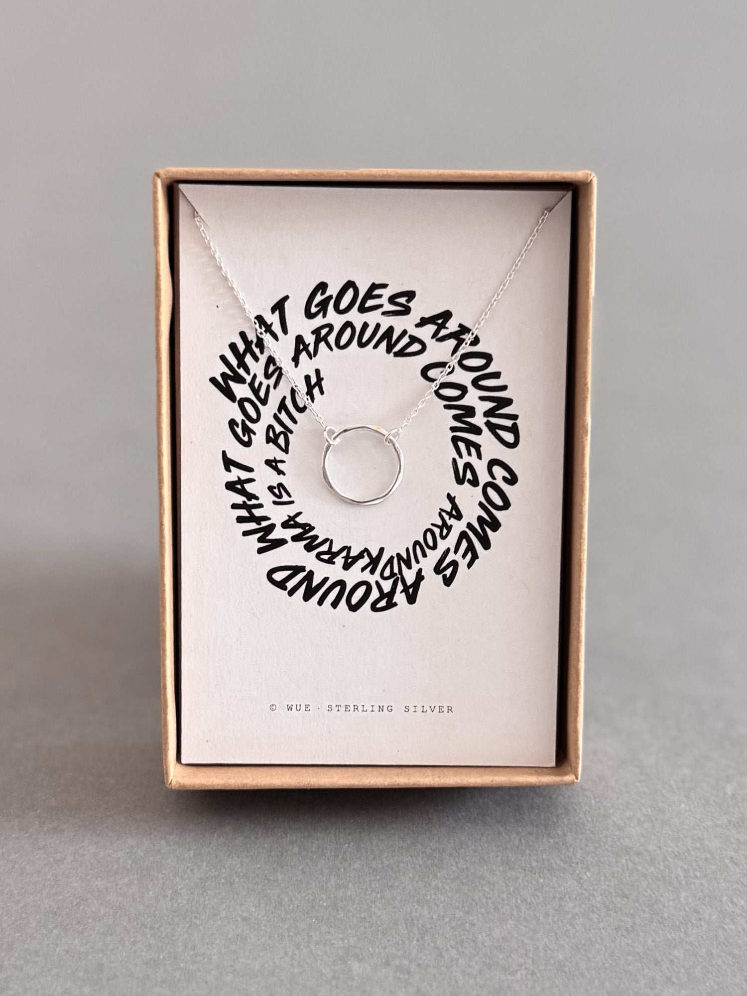 Karma Is A Bitch Necklace