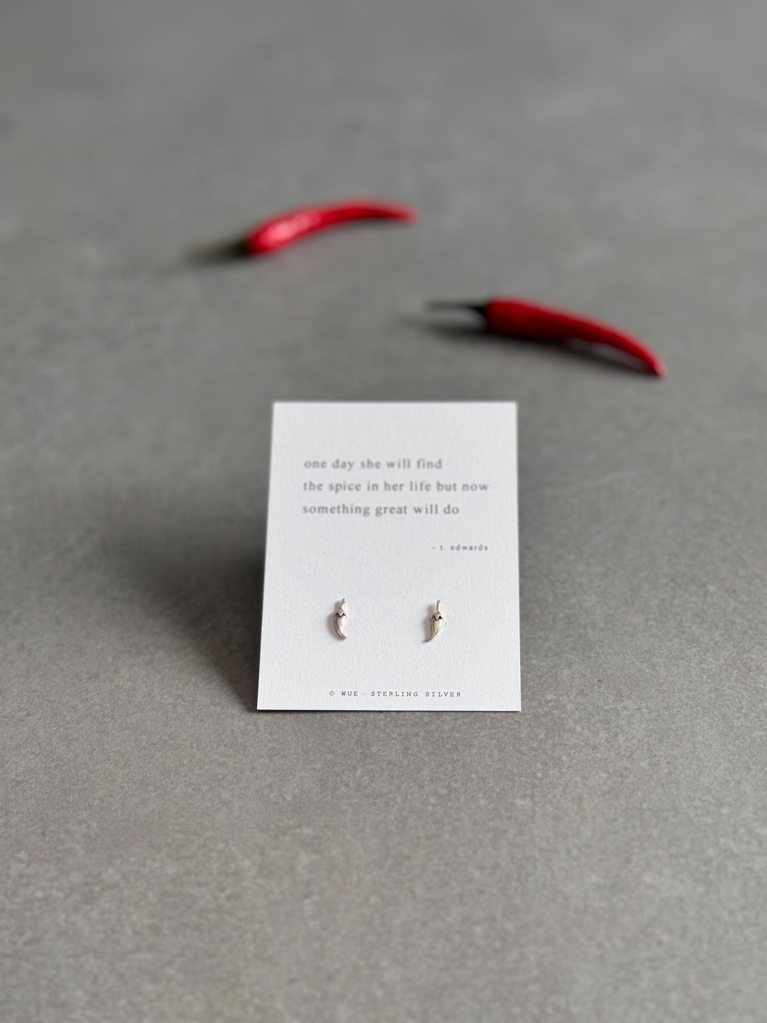 Chilli (Haiku) Earrings