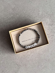 Thank You Mum Gemstone Bracelet