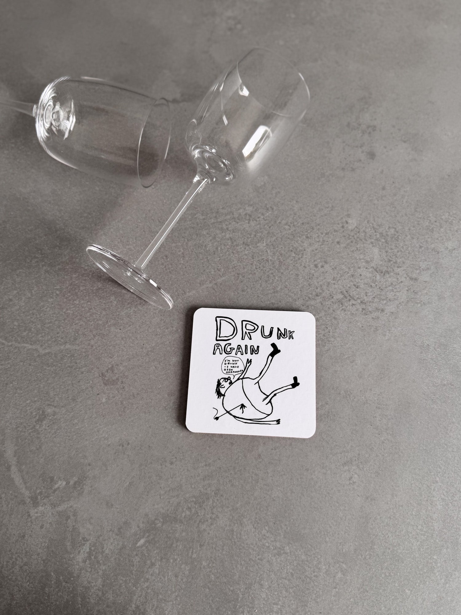 Drunk Again Coaster