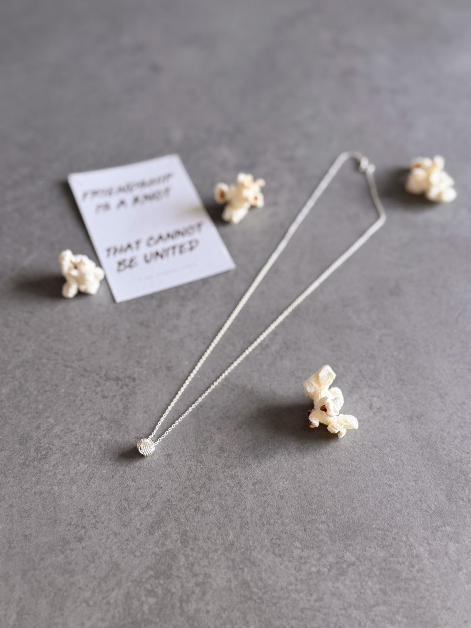 Friendship Knot Necklace