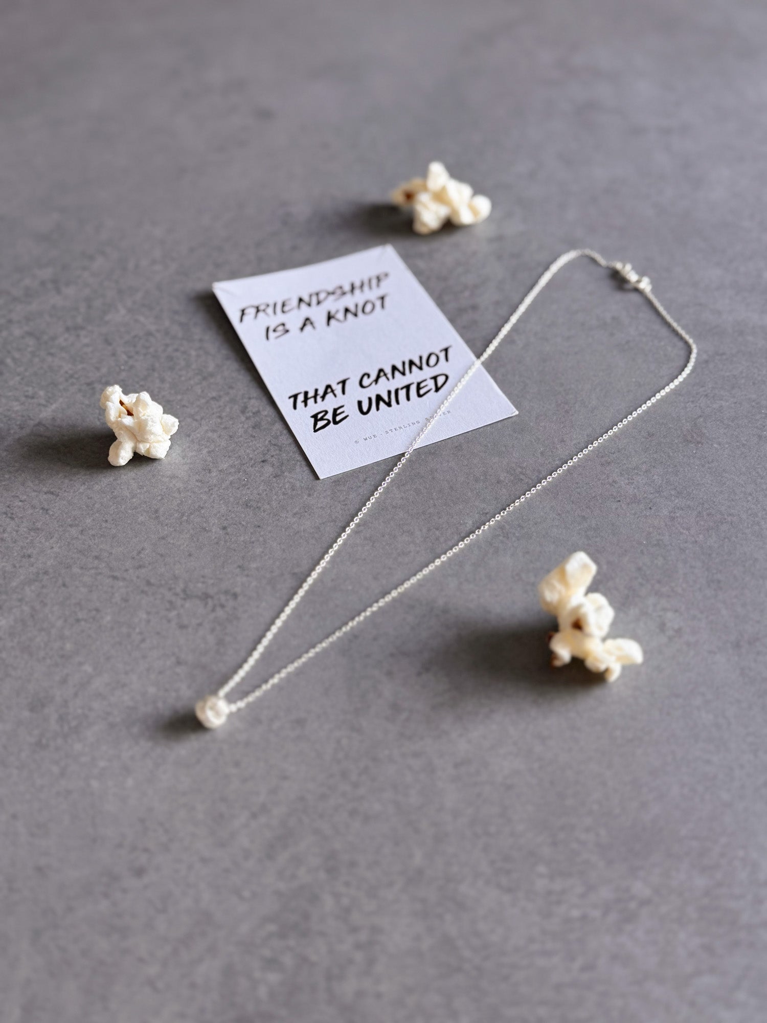 Friendship Knot Necklace