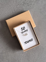 50th Birthday Sterling Silver Necklace