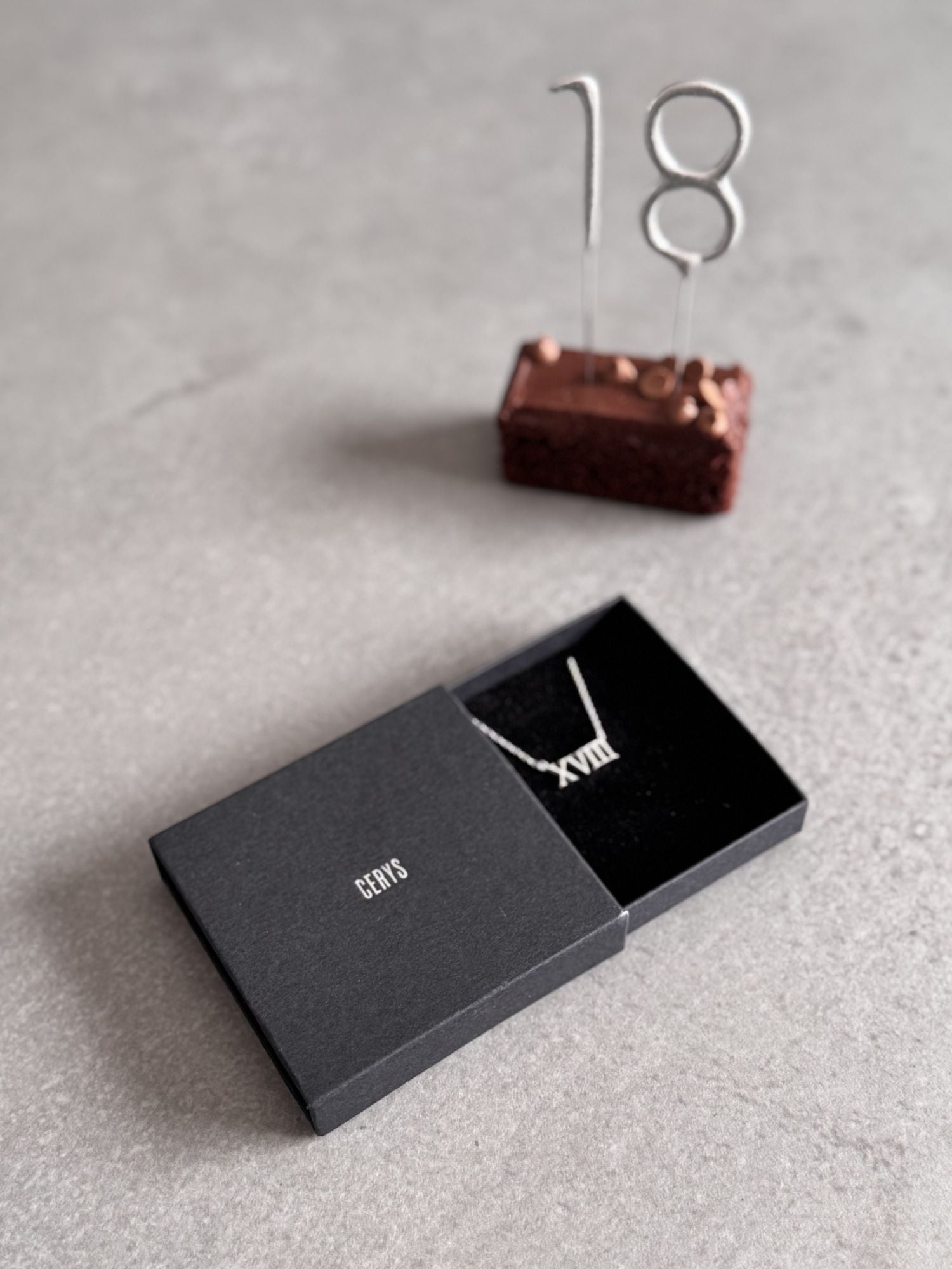 18th Birthday Sterling Silver Necklace