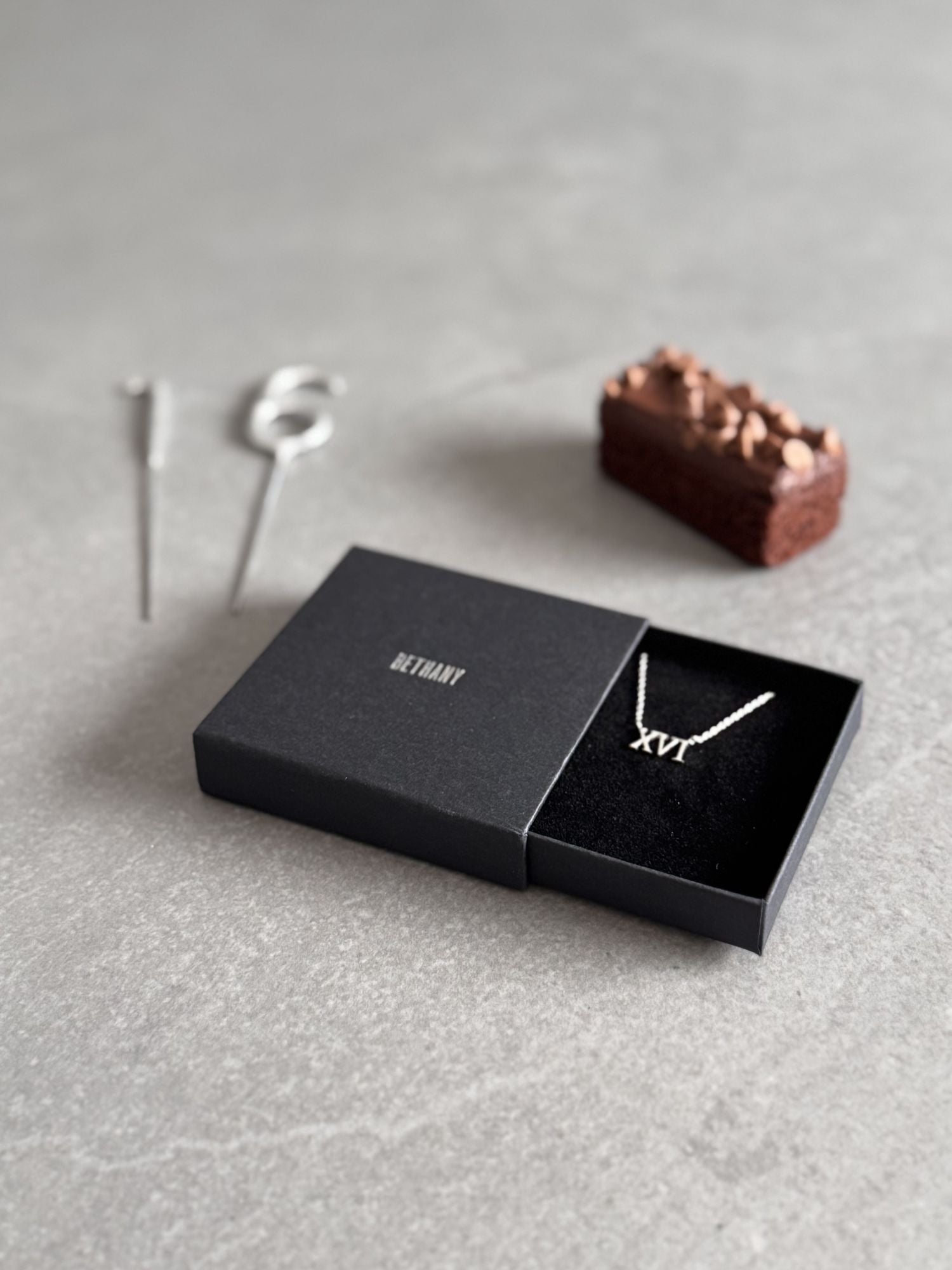 16th Birthday Sterling Silver Necklace