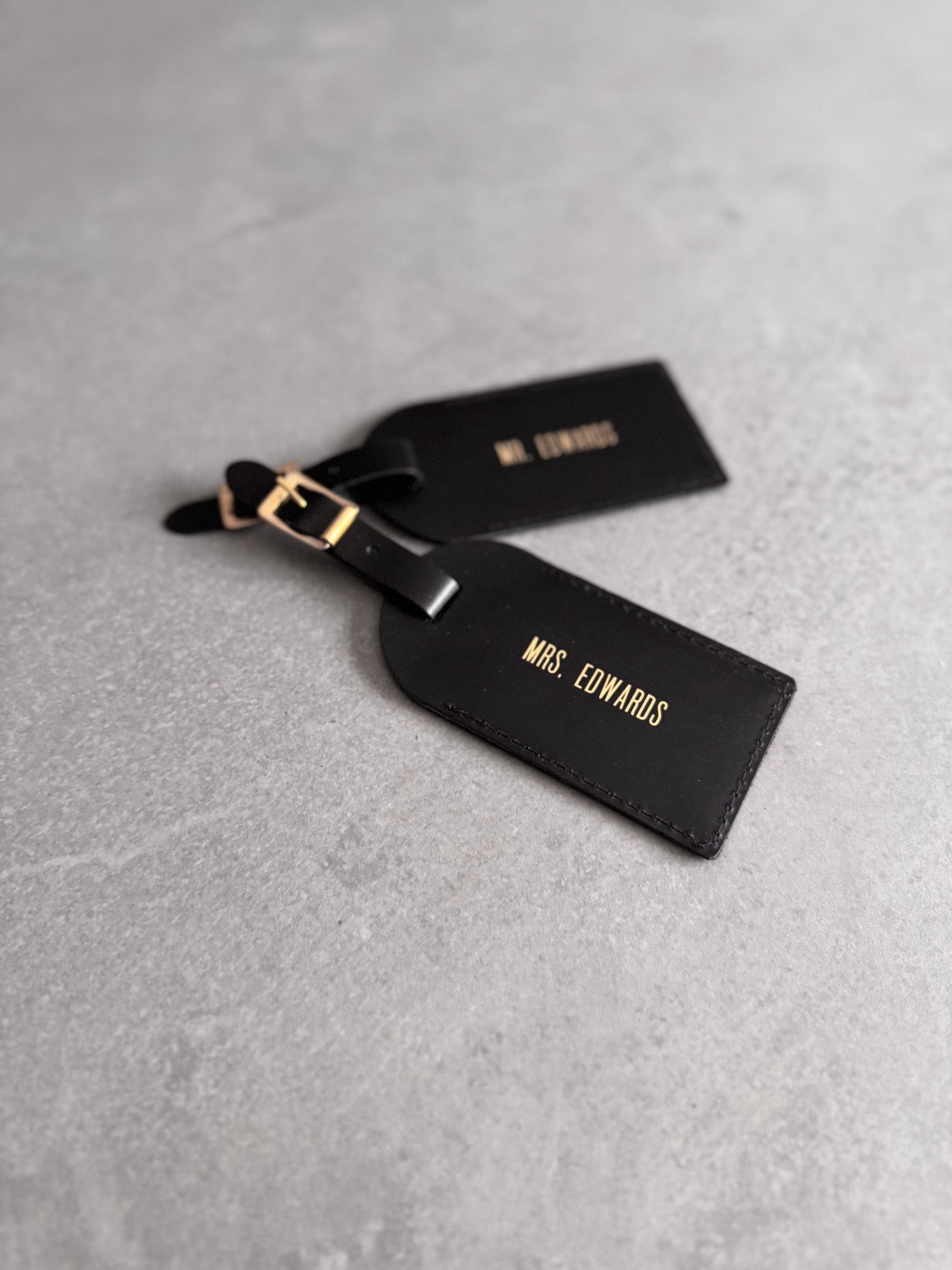 Mr & Mrs Luggage Tags